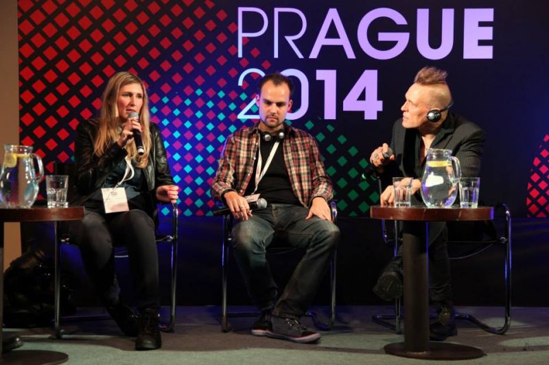 Panel Hudba a média, Nouvelle Prague 2014, foto Facebook.com/Nouvelle Prague