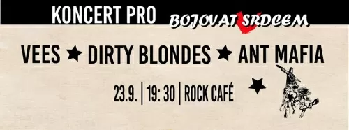 Rock Café zve na benefiční koncert pro Bojovat srdcem