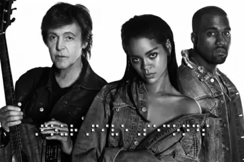 Kanye West, PaulMcCartney a Rihanna - FourFiveSeconds