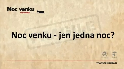 Noc venku podpoří lidi bez domova také letos, dojde i na hudbu